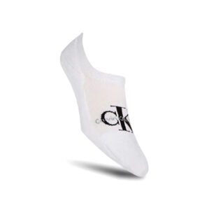 Calvin Klein pánské bílé ponožky - 000 (10)